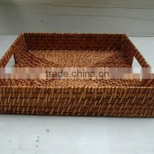 Wholesale Bamboo Woven Serving Trays thumbnail-1