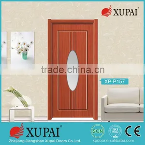 Single Leaf Interior Wooden Door Commercial Moulding Door thumbnail-1