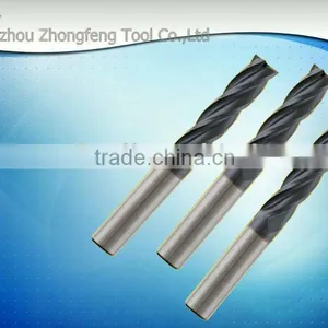 Long Neck Carbide End Mill- TiAlN thumbnail-1