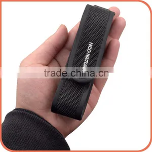 Flashlight Carry Holster for Multi Tools Nylon Meterial Pouch for 16340 AA CR123 18650 LED Torch thumbnail-3