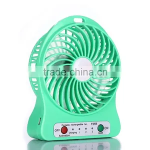 New Product Led Colorful Cute Mini Hand Held Fan, China Rechargeable Fan thumbnail-1
