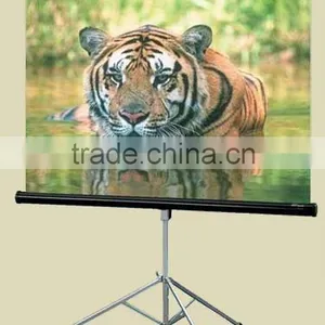 120" Tripod Projection Screen/ Projector Screens thumbnail-1
