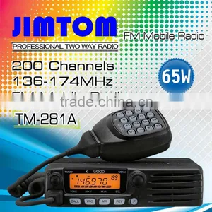 NEW BrandWireless Vehicle Radio TM-281A Long Range Mobile Two Way Radio TM-281A thumbnail-4