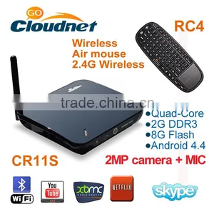 RK3188 Quad Core Mini pc Android4.4 tv Box Built in 2GB RAM 8GB ROM Full XBMC 1080P Player and Wireless $ Bluetooth thumbnail-1