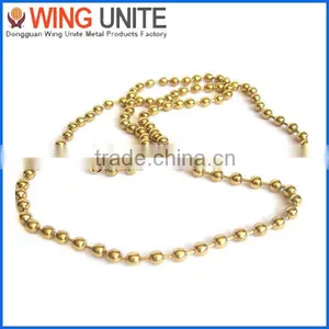 High Quality Metal Brass,iron Metal Bead Chain in Various Color thumbnail-2