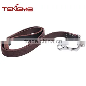 High Quality First Layer Leather Dog Collars Leashes thumbnail-3