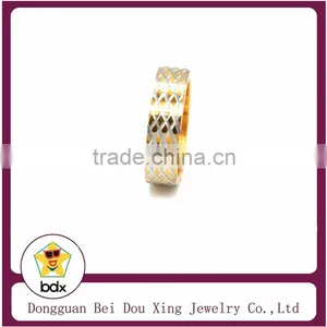 HOT Design18K Gold Silver Plated Fish Scale Fish Skin Fashion Men Women Ring thumbnail-1