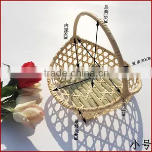 Handwoven Bamboo Hanging Basket thumbnail-5