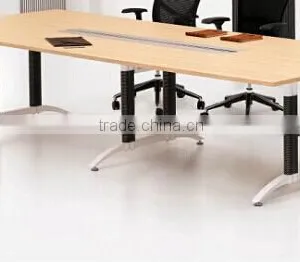 Modern Office Furniture Highest Level Wooden Top Reception Desk Meeting Table thumbnail-4