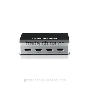 PREMIUM 5 PORTS HIGH SPEED HDMI SWITCHER WITH IR WIRELESS REMOTE SUPPOET 1080P V1.3 INDIA MARKET CHEAP PRICE thumbnail-2