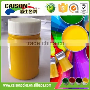 2kg Plastic Pot of Medium Yellow Paint Colourant for Paints thumbnail-1