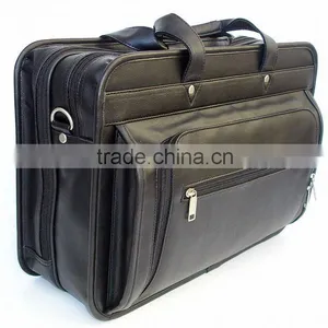 PU Material Computer Bag With Shoulder Belt thumbnail-1
