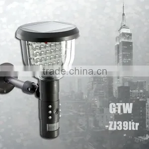 720P Solar Powered Lamp Motion Activated Camera and Light Sorlar Dvr With 39 Pcs LED Light thumbnail-1