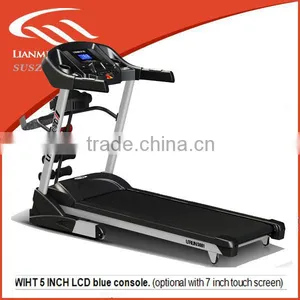 Easy Fold up Treadmill Healthy Equipment With 7 Inch Touch Screen Factory Directly With Wholeslae Price thumbnail-1