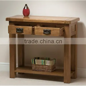 Contemporary Antique Solid Wood Oak Sideboard With Drawers thumbnail-1