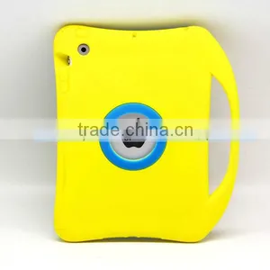 Kids Design With Handle Protective Silicone Rubber Tablet Case for IPad Air 2 thumbnail-2