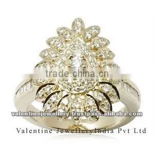 Designer Diamond Rings, Fancy Diamond Ring Design thumbnail-1