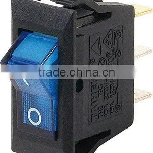 3pin Mini Rocker Switch Chzjcz*1-/Rocker Switch 2/*-122/*-/ *-12 Oval Ellipse With Lighted thumbnail-6