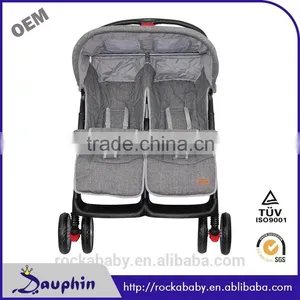 2016 New Style Baby Pram Baby Twin Stroller thumbnail-2