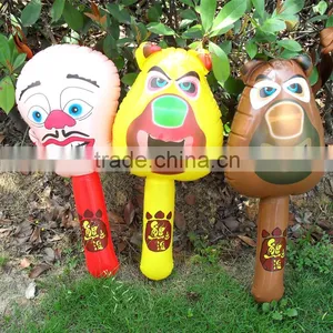 Baby Plastic Inflatable Pig Toy Hammer thumbnail-1
