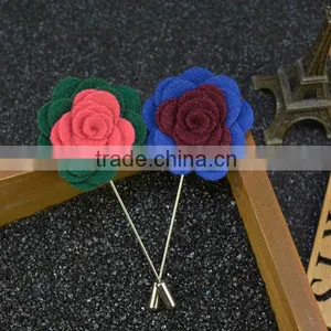 Mens Flower Lapel Pin LAP012 thumbnail-1