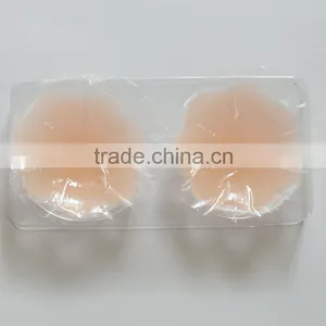 Junyan Hot Sale Adhesive Sexy Nude Silicone Nipple Cover Nipple Pasties thumbnail-5