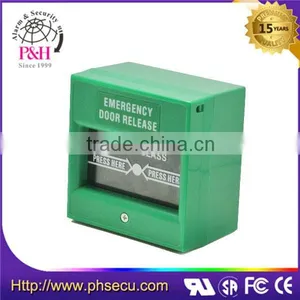 Emergency Glass Break Button With Plastic Cover thumbnail-1