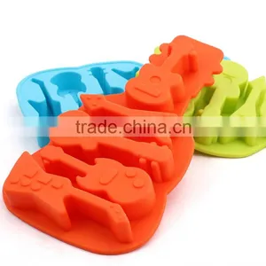 Kids Guitar Shaped Silicone Ice Cube Molds Tray thumbnail-2