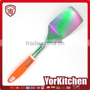 2016 Best Selling Non-stick TPR Handle Titanize Kitchen Steak Turner thumbnail-1
