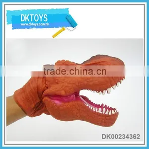 Eco-friendly Soft Pvc Hand Puppet Dinosaur Type thumbnail-1