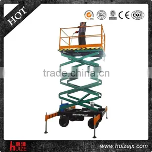 300kg Lift Height 7m Hydraulic Lift Platform Truck thumbnail-2