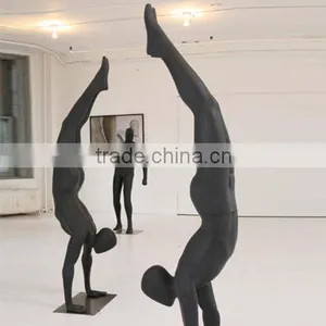 Realistic Fashion Male Mannequins in Glossy White Male Model Nude Videos thumbnail-1