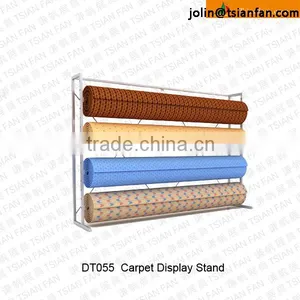 DT055 Metal Display Carpet Rack / Carpet Display Rack thumbnail-1