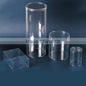 Transparent Pvc Sheet , Plastic PVC Roll for Folding Box thumbnail-1