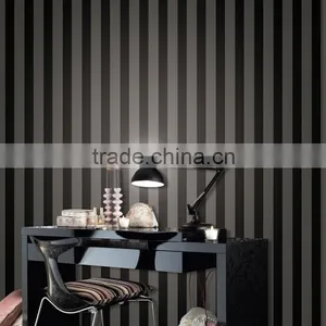 Modern Stripe Nonwoven Office Decor Wallpaper thumbnail-1