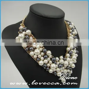 American and European Retro Big Stone Jewelry Women High Quality Exaggerated Necklace thumbnail-2