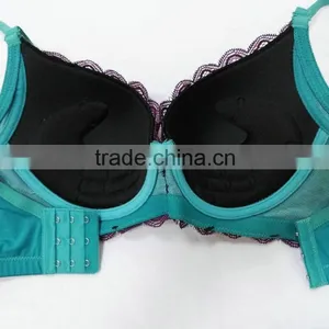 Free Sample Push Up Thick Pad Very Sexy Floral Lace Bra thumbnail-2