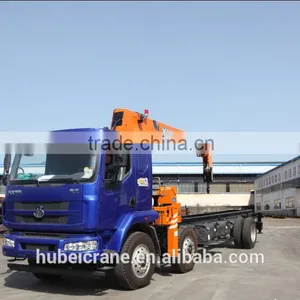12ton Crane With Telescope Arms, SQ12S4, Hydraulic Crane on Truck. thumbnail-1