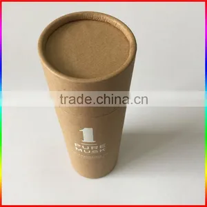 Kraft Paper Tube/cylindrical Paper Packaging With White Printing thumbnail-2