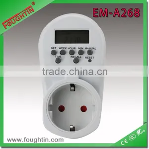 German Plug Digital Weekly Timer Socket, Countdown Timer thumbnail-1