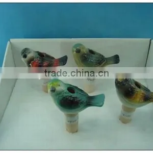 Garden Decoration Pottery Birds Plant Watering Spike thumbnail-1