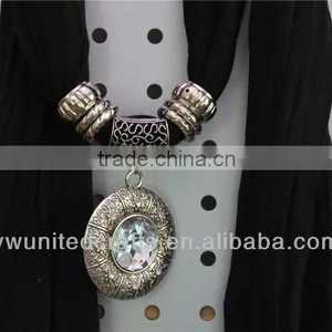 2013 New Metal Pendant Scarf /fashion Jewellery Scarves Neckcloth thumbnail-1