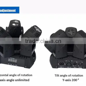 LED RGBW Three Head Light/ Beam Moving Head Light/ Washer Factory Price thumbnail-4