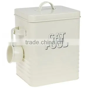 Rectangle Metal Pet Food Storage Can thumbnail-1