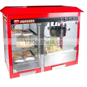 Double Cabinets Popcorn Machine thumbnail-1