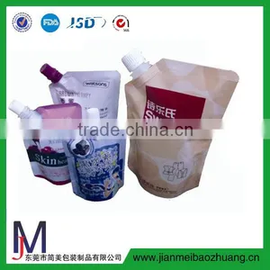 Customized Wash Powder Packageing Bag / Nylon Material Shape Bag / Nylon Spout Pouch for Detergent thumbnail-2