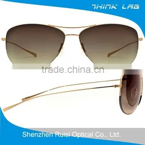 High Quality Aviator Sunglasses Metal Frame Aviator Sunglasses thumbnail-2