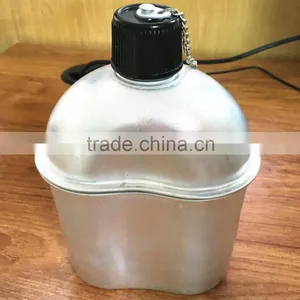 Top Quality Factory Price Portable Aluminum Water Bottle With Adjust Strap thumbnail-3