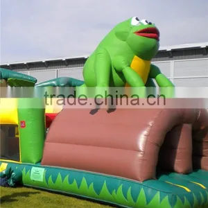 2016 Outdoor Adult Giant Adrenaline Rush Inflatable Obstacle Course for Sale thumbnail-2