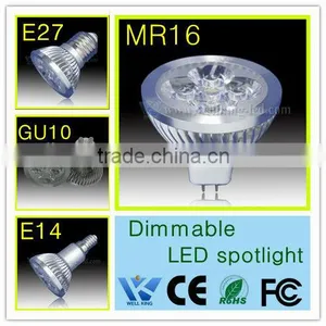 High Quality UL CE RoHS FCC 3w 5w 6w E12 E14 E26 4w E27 Led Spot Light thumbnail-1